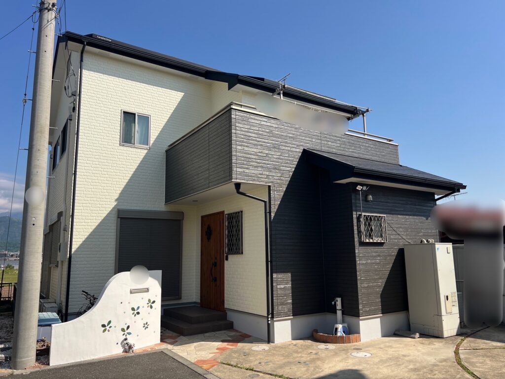 寒川町　K様邸　屋根外壁塗装工事　完工のご報告