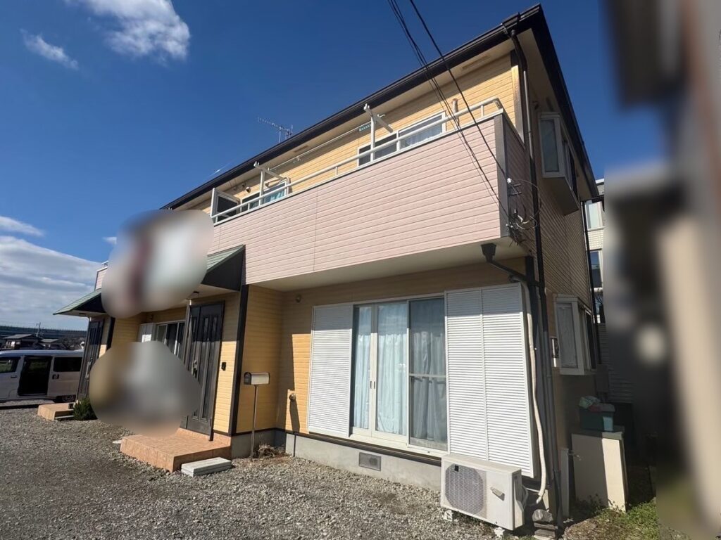 寒川町　アパート　外壁屋根塗装工事　着工のご報告