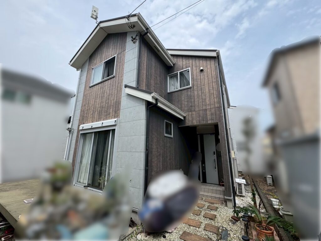 寒川町　K様邸　外壁塗装工事　屋根カバー工事　着工のご報告