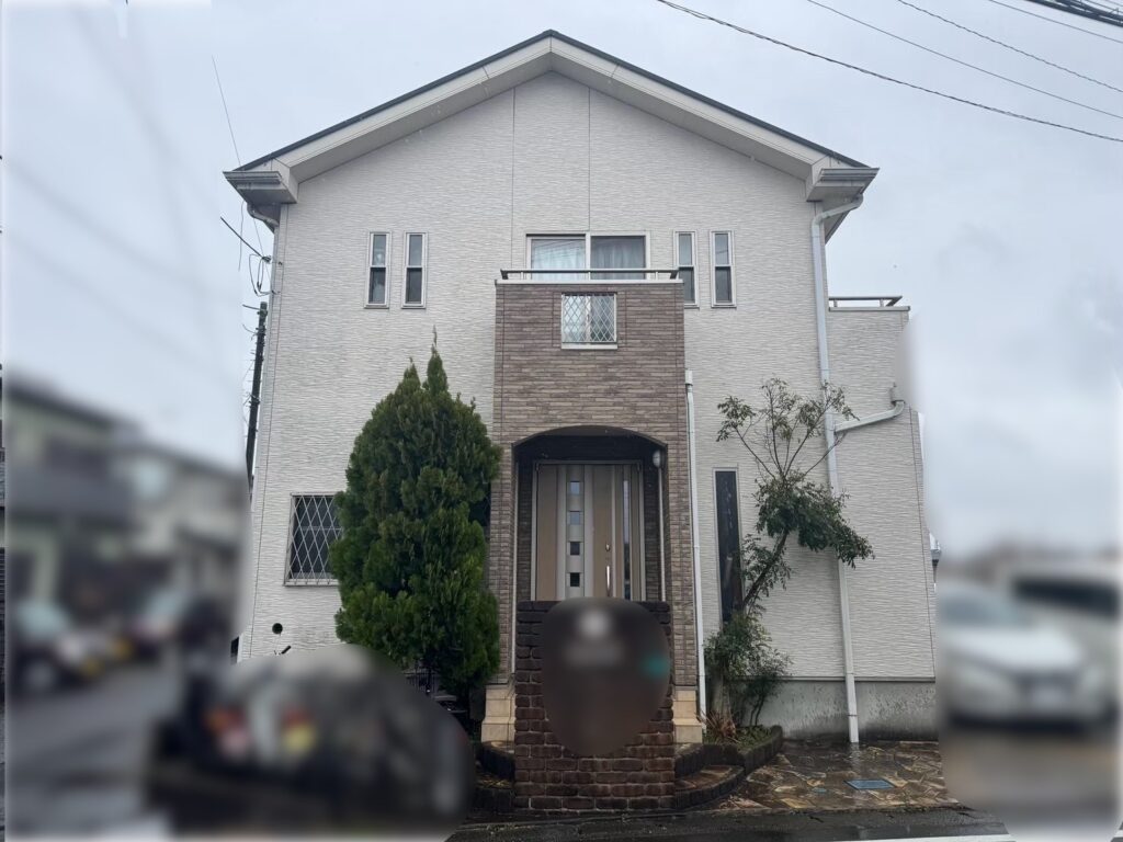 寒川町　M様邸　屋根カバー外壁塗装工事　着工のご報告