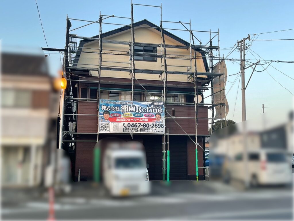 寒川町　M様邸　屋根外壁塗装工事　完工のご報告