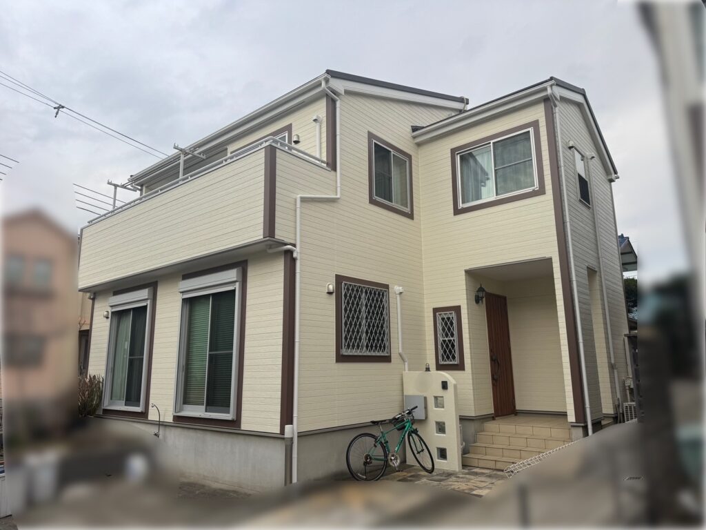 藤沢市　K様邸　外壁塗装工事　完工のご報告