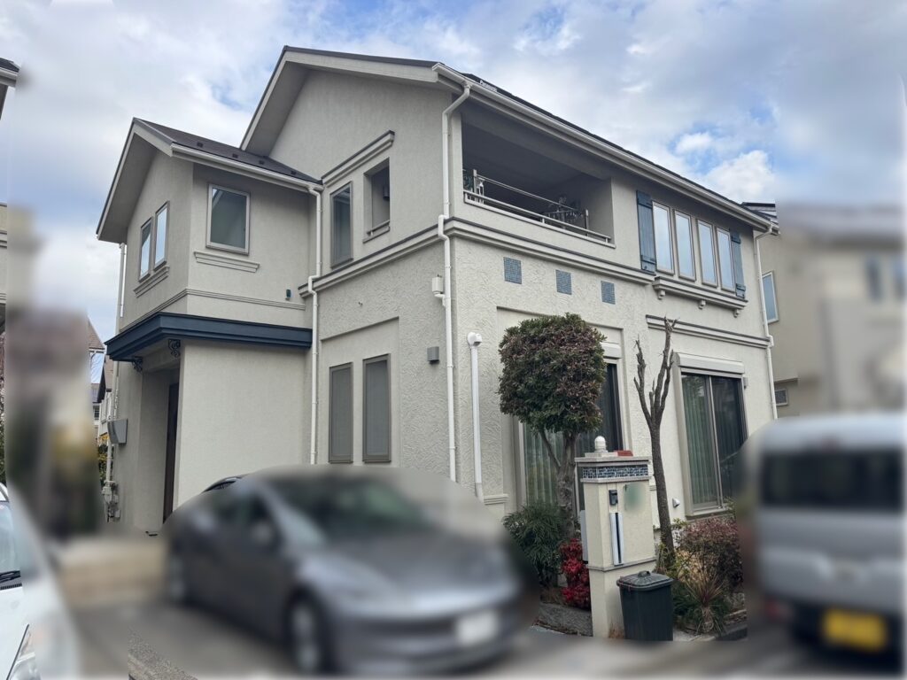 藤沢市　H様邸　屋根外壁塗装工事　着工のご報告