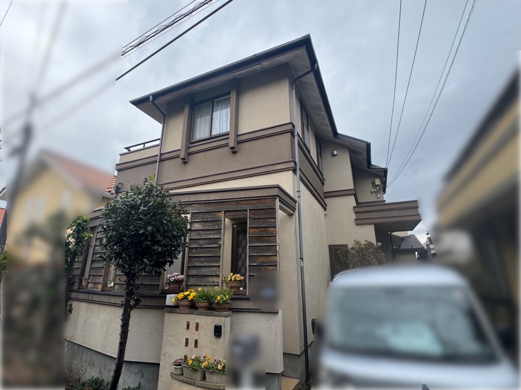 藤沢市　I様邸　屋根外壁塗装工事　着工のご報告
